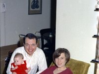 1970121011a Darrel  Betty & Darla Hagberg - Christmas - East Moline IL