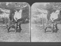 1910071002 Wallace Jamieson and dog Freddie