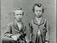 18911051010 LeRoy and Raymond - Twin Boys of Chanucey and Elizabeth Lizzie McLaughlin - Mendota IL