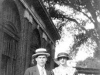 1926052002 Unknown Couple at Merle and Hilda McLaughlin Wedding  - Moline IL 1926