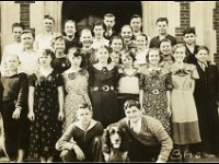 1936101001C Irvin McLaughlin - John Deere Junior High - 1936 Oct - 4th Row-First on Left