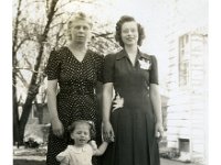 1945032001 Three Generations Emma Jamieson 48th birthday Lorraine-Betty McLaughlin March 22, 1945