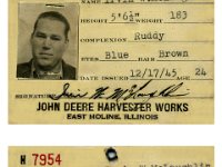 1945121002 Irvin McLaughlin Deere ID Card