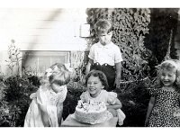 1946091005 Kay Johnson - Betty McLaughlin -  Steve Jamieson - Nancy Nelson - 4th Birthday -  Moline IL