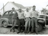 1951061002 Irvin McLaughlin & Vernie Jamieson with friends Ken & Sam -MN fishing trip