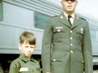 1966021012a Brian & Bill McLaughlin - Bill going back to Fort Carson CO - Moline IL
