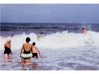 1969091004b Becky - Brian & Lorraine McLaughlin - Darrel & Betty Hagberg - Virginia Beach VA-Navy Days