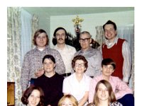 1972121005 Bill-Dick-Irvin-Darrel-Kathy-Lorraine-Brian-Darla-Betty-Bonnie-Becky Xmas - Moline IL