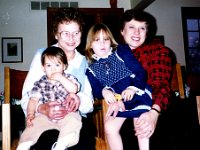 1986123005 Lorraine-Michael-Jessica McLaughlin- Betty Hagberg - Xmas - East Moline IL