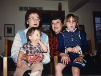 1986123008 Lorraine-Michael-Jessica McLaughlin- Betty Hagberg - Xmas - East Moline IL