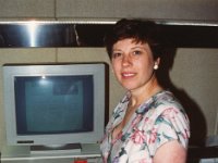 1990071001a  Betty Hagberg at Deere - Moline IL