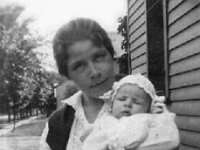 1925079001 Adelaide Peterson and her baby
