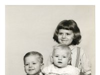 1960119501 Nancy Peterson children - Tina - Brian - Lora - Colona IL
