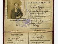 1923 Indentification Card for Marcel Robaeys