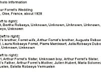 1928 05 01a Laura Robaeys Wedding - Name List