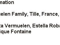 1976 10 01a Estella Robaeys Family - Name List