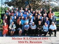 2016091001 Moline High School Class of 1961 - 55th Reunion - Short Hills CC