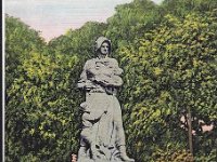 Madonna of the Trail at Entrance to Glen Mller Park, Richmond, Indiana, 30-40s -$4
