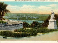 Missouri - Lexington  - Pioneer Mother Statue & Missouri River Bridge 1937 - $3