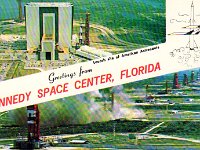 Kennedy Space Center Facilities- Saturn V heads for Pad 39A
