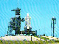 Space Shuttle - Test Configuration on the Pad