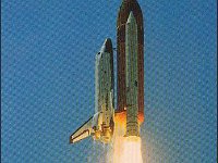 Space Shuttle Challenger - Launching April 4, 1983 Kennedy Space Center Florida-$1.50