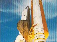 Space Shuttle Challenger - Mission 51-F Launching Kennedy Space Center Florida-$2