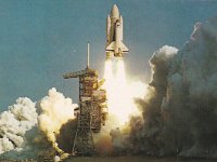 Space Shuttle Columbia - Mission STS-2 Launching Kennedy Space Center Florida
