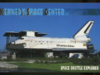 Space Shuttle Explorer - Walk through on exhibit at Kennedy Space Center, NASA-$1