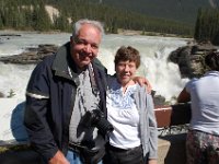 2010076918 Athabasca Falls - Jasper Nat Park - Alberta - Canada  - Jul 29 : Betty Hagberg,Darrel Hagberg