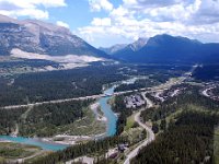 2010076635 Helicopter Excursion over the Canadian Rockies - Canmore - Banff Nat Park - Alberta - Canada  - Jul 28