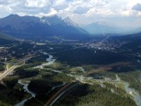 2010076718 Helicopter Excursion over the Canadian Rockies - Canmore - Banff Nat Park - Alberta - Canada  - Jul 28