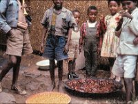 1966041132 Peppers & grain drying - children - Addis Ababa