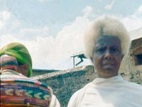 1966051105 Lady selling baskets at Addis Ababa Market