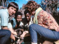 1964111114 Dianne & Barb giving Neber a bath