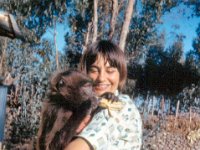 1965021529 Barb Mann and monkey - Anko