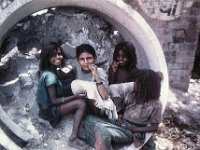 1966071215 Children north of New Delhi - India