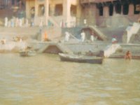 1966071304 Cremation Site - The Ganges River - Banares - India