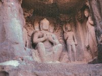 1966071330 Buddha - Ajanta Caves east of  Bombay - India