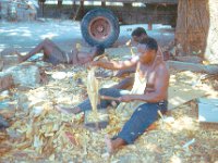 1966011331a Wood carvers - Mombasa - Kenya