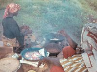 1965081224 Making small cakes to be sold along road -  Kano - Nigeria