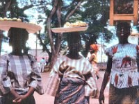 1965081230 Food sellers - typical dress in south - Ibadan - Nigeria