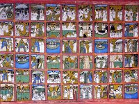 2012095000 Traditional Painting 2. - Ethnological Museum - Addis Ababa - Ethiopia