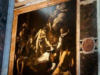 San Luigi dei Francesi, Rome  Caravaggio: Martelaatschap van Mattheüs : Caravaggio, Italie, LANDEN, Rome, San Luigi dei Francesi, kerken, kunstenaars