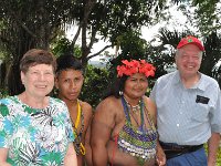 2014102992 Darrel - Betty Hagberg - Chagres Rivier and Embera Indian Villiage - Oct 15