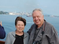 2010077874 Embarkation for Alaska Cruise - Seattle - Washington - Aug 06 : Seattle, Washington, Zaandam : Betty Hagberg,Darrel Hagberg