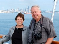 2010077876 Embarkation for Alaska Cruise - Seattle - Washington - Aug 06 : Seattle, Washington, Zaandam : Betty Hagberg,Darrel Hagberg