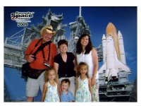 2009068687d 8x10 Kennedy Space Center - Florida : Isabella Jones,Angela Jones,Alexander Jones