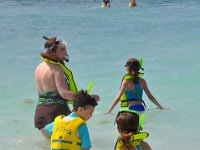 2013032135 Angela-Bella-Alex-Darla- Jones Betty-Darrel Hagberg Dream Cruise Ship - Castaway Cay - Bahamas - Mar 23