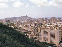 Honolulu City Views, Oahu, Hawaii (April 1977)